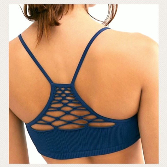 Free People Other - [Free People]FishnetLike Seamless Bra Racerback FP